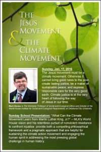 The Jesus Movement and the Climate Movement
