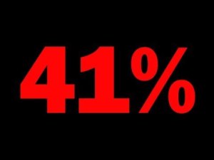 41%