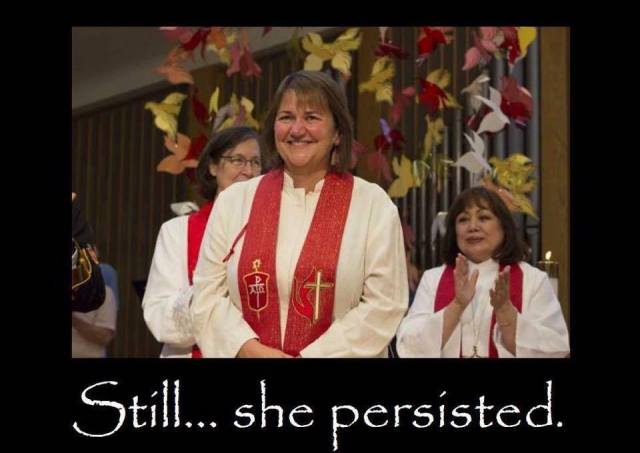 She persisted