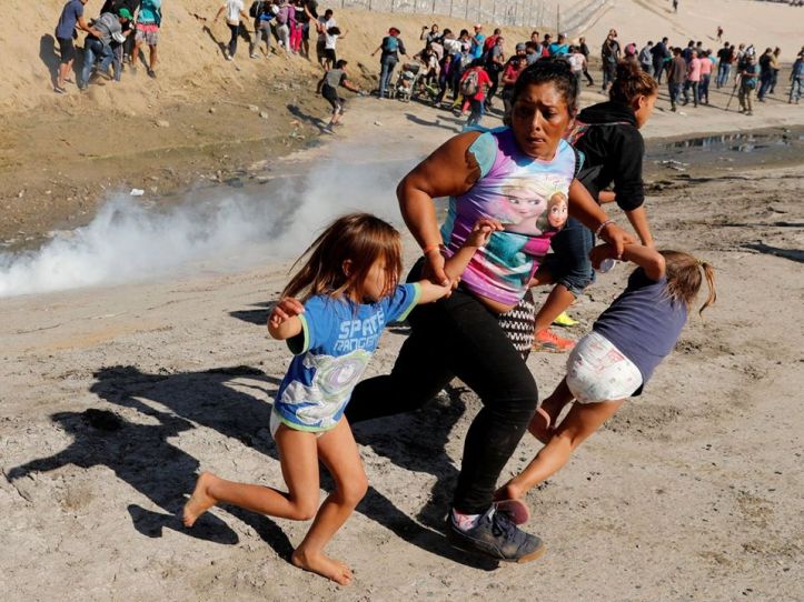 Children Tear Gas